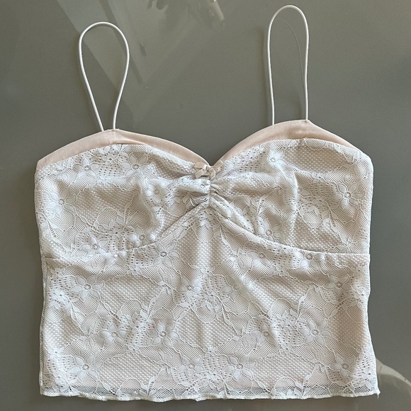 Wild Fable Overlay Lace Tank Top - Picture 1 of 6